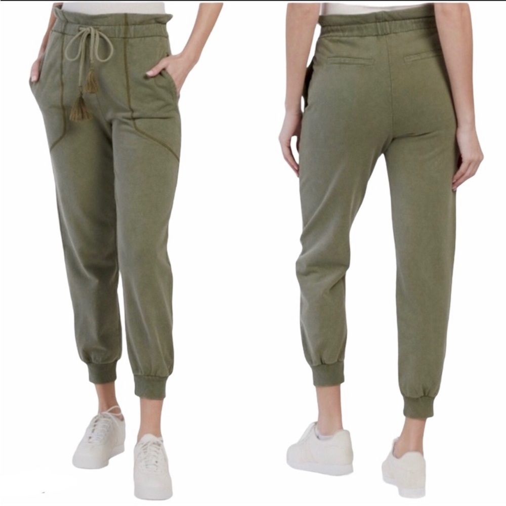 7 for all mankind paper bag sweats